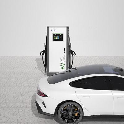 Oteller Daireler CCS1 CCS2 GB/T CHAdeMO Arabirimi Standartı ile Çift Fazlı Akıllı DC Hızlı EV Şarj Aygıtı