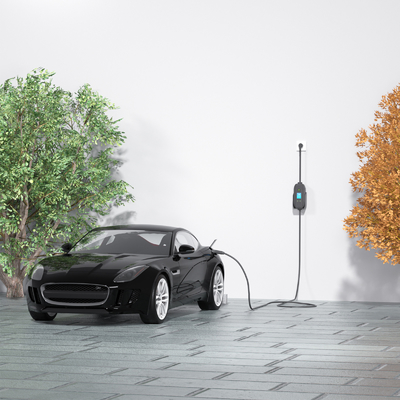 Duvara monte edilmiş tek fazlı 3.5kw taşınabilir EV şarj cihazı fiş şarjı ve yalıtım algısı ile