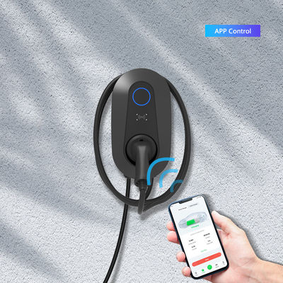 7kW AC EV şarj cihazı Type-1/Type-2/GB/T fiş ve RFID