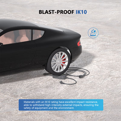 3.5kW Portatif EV şarj cihazı Tip 1 fişle IP67 16A çıkış